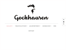 Tablet Screenshot of gockhausen.ch